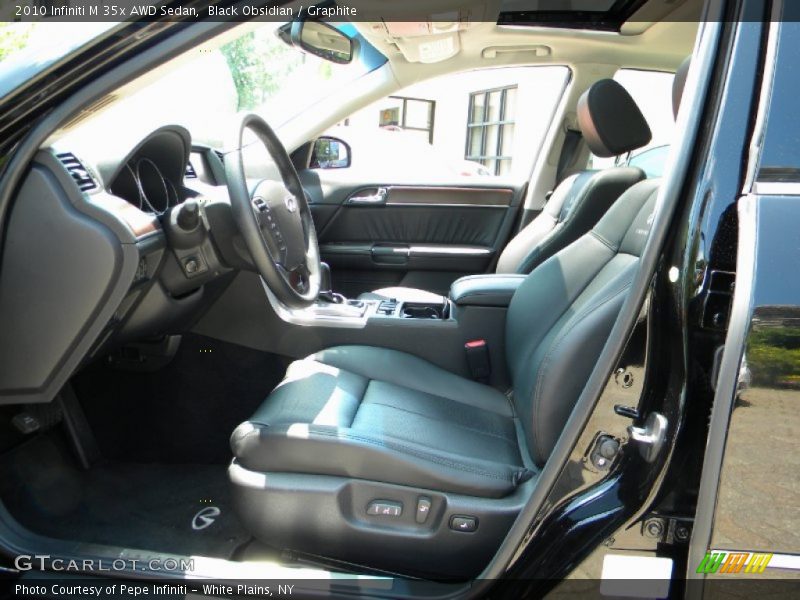Black Obsidian / Graphite 2010 Infiniti M 35x AWD Sedan