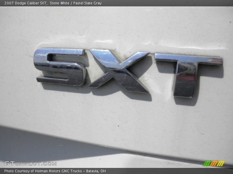 Stone White / Pastel Slate Gray 2007 Dodge Caliber SXT