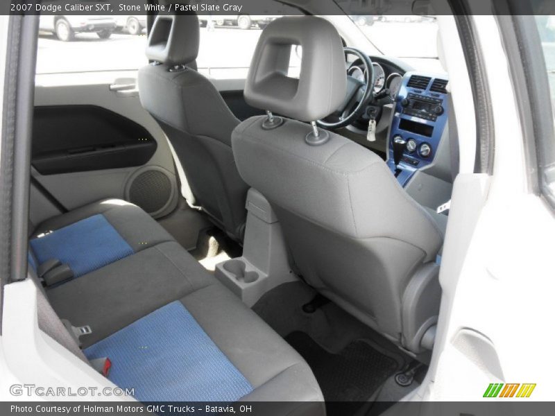 Stone White / Pastel Slate Gray 2007 Dodge Caliber SXT