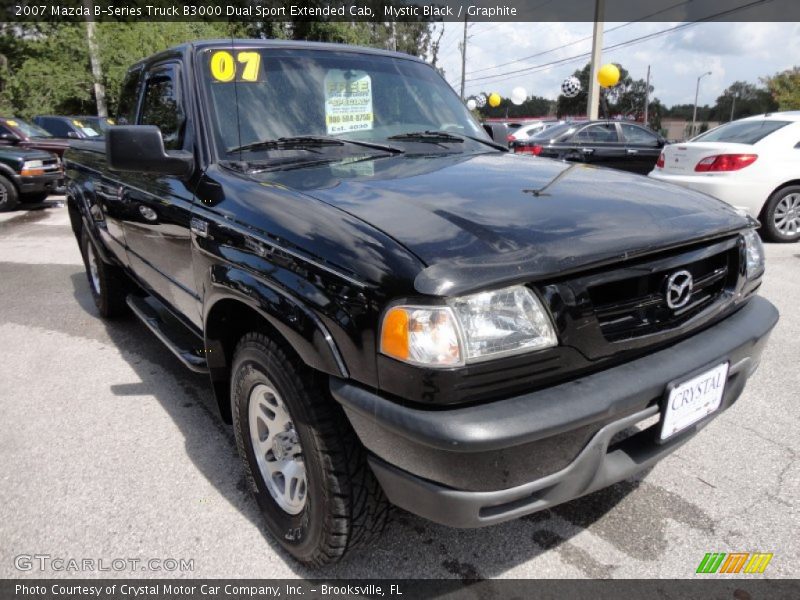 Mystic Black / Graphite 2007 Mazda B-Series Truck B3000 Dual Sport Extended Cab