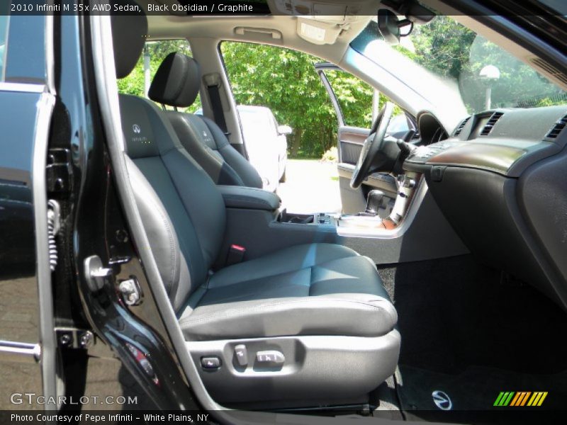 Black Obsidian / Graphite 2010 Infiniti M 35x AWD Sedan