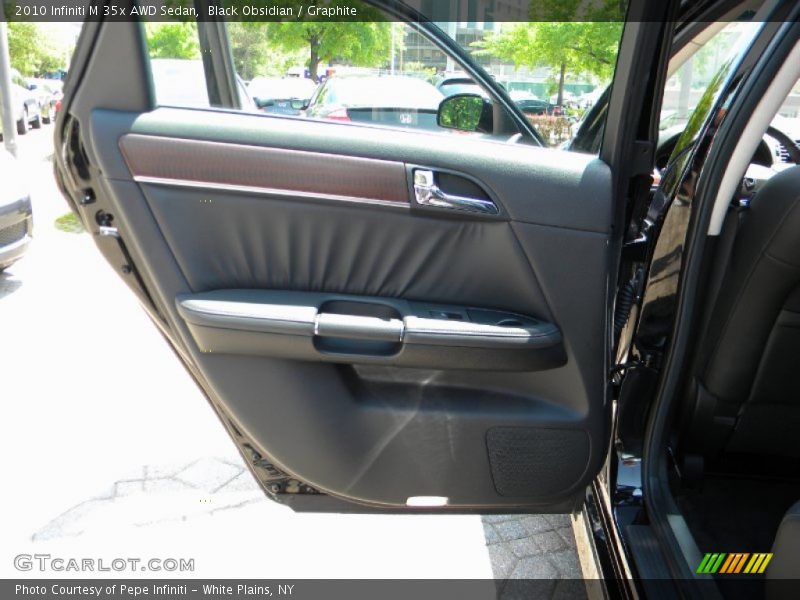 Black Obsidian / Graphite 2010 Infiniti M 35x AWD Sedan