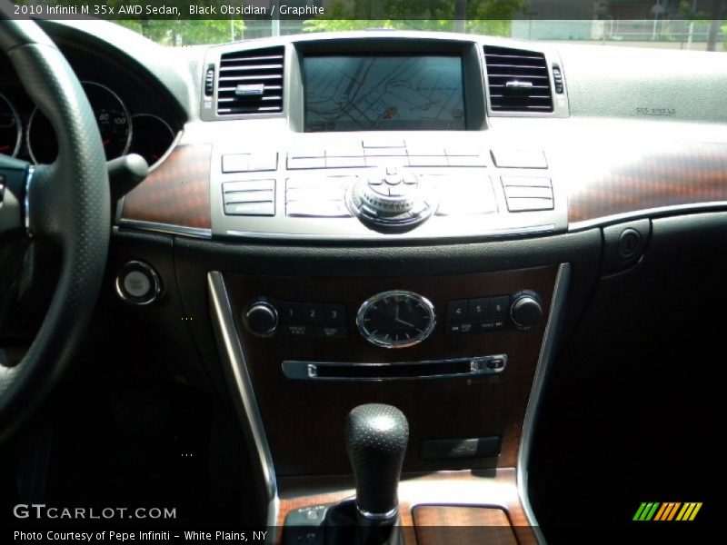 Black Obsidian / Graphite 2010 Infiniti M 35x AWD Sedan
