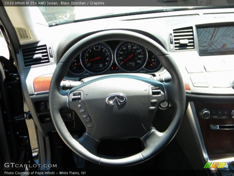 Black Obsidian / Graphite 2010 Infiniti M 35x AWD Sedan