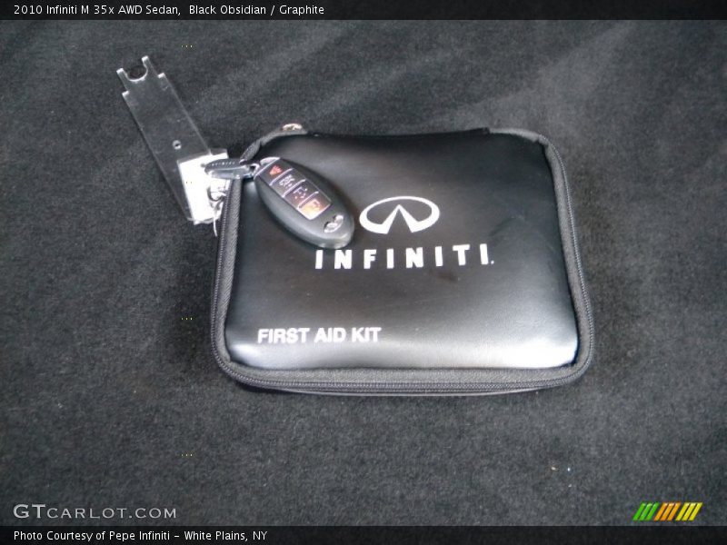 Black Obsidian / Graphite 2010 Infiniti M 35x AWD Sedan