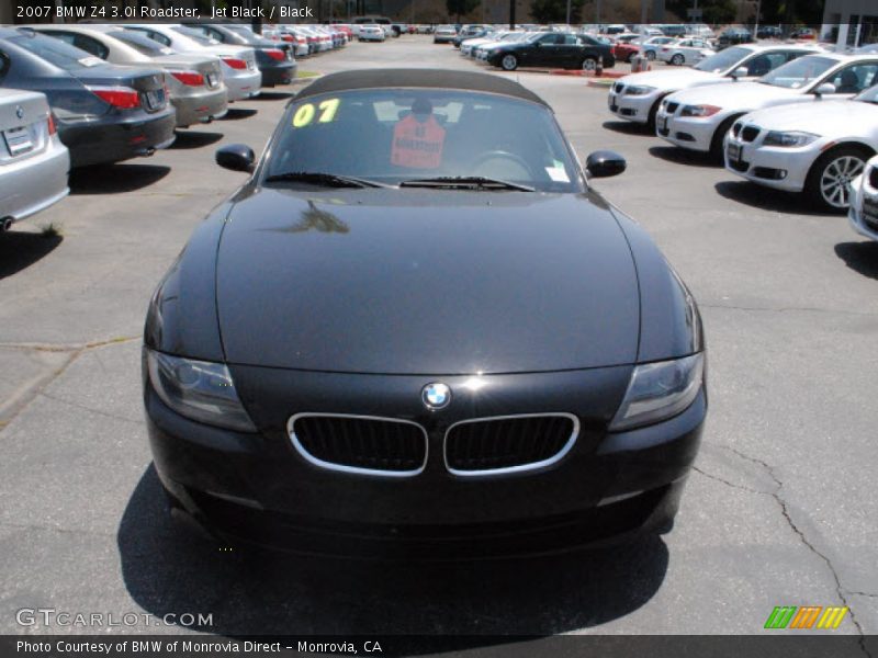 Jet Black / Black 2007 BMW Z4 3.0i Roadster