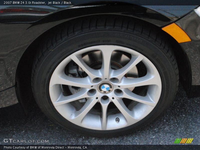 Jet Black / Black 2007 BMW Z4 3.0i Roadster