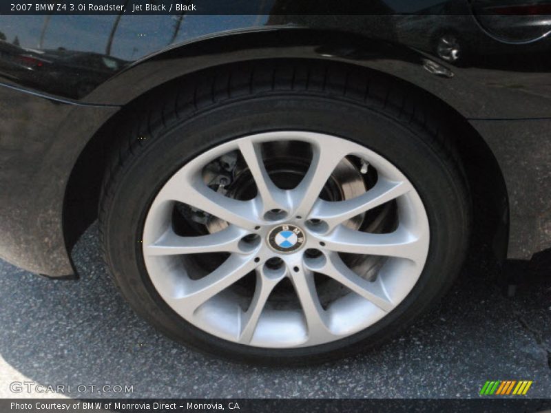 Jet Black / Black 2007 BMW Z4 3.0i Roadster