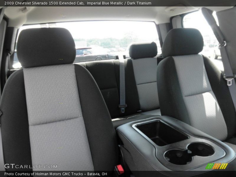 Imperial Blue Metallic / Dark Titanium 2009 Chevrolet Silverado 1500 Extended Cab