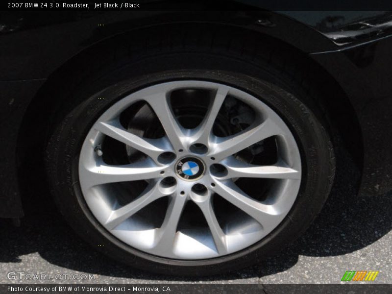 Jet Black / Black 2007 BMW Z4 3.0i Roadster