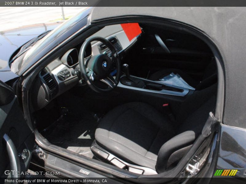 Jet Black / Black 2007 BMW Z4 3.0i Roadster
