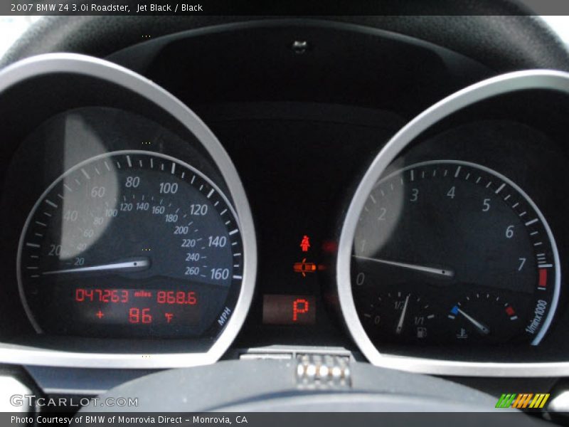 Jet Black / Black 2007 BMW Z4 3.0i Roadster