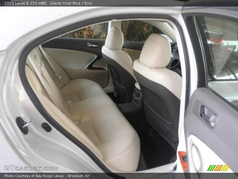 Glacier Frost Mica / Ecru 2009 Lexus IS 250 AWD