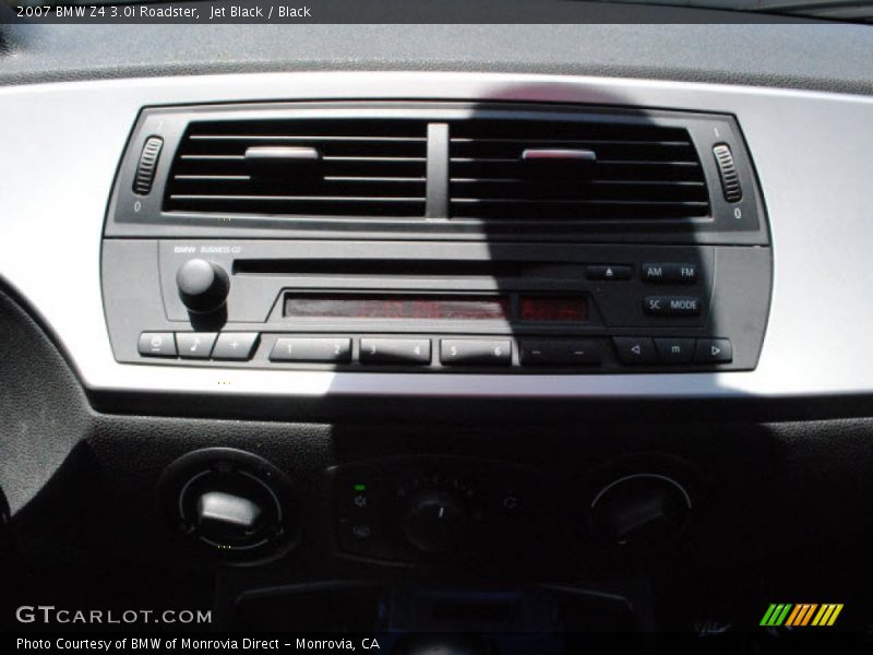Jet Black / Black 2007 BMW Z4 3.0i Roadster