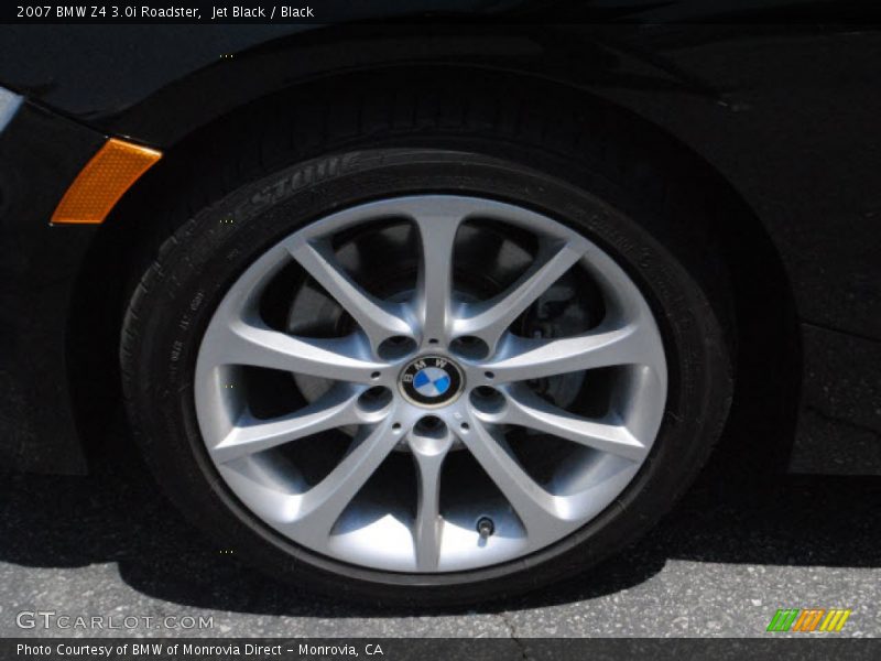 Jet Black / Black 2007 BMW Z4 3.0i Roadster