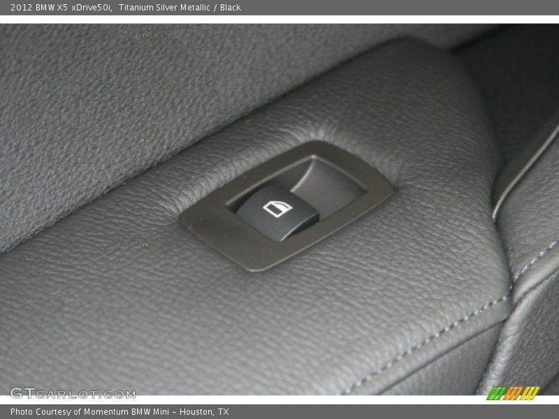 Titanium Silver Metallic / Black 2012 BMW X5 xDrive50i