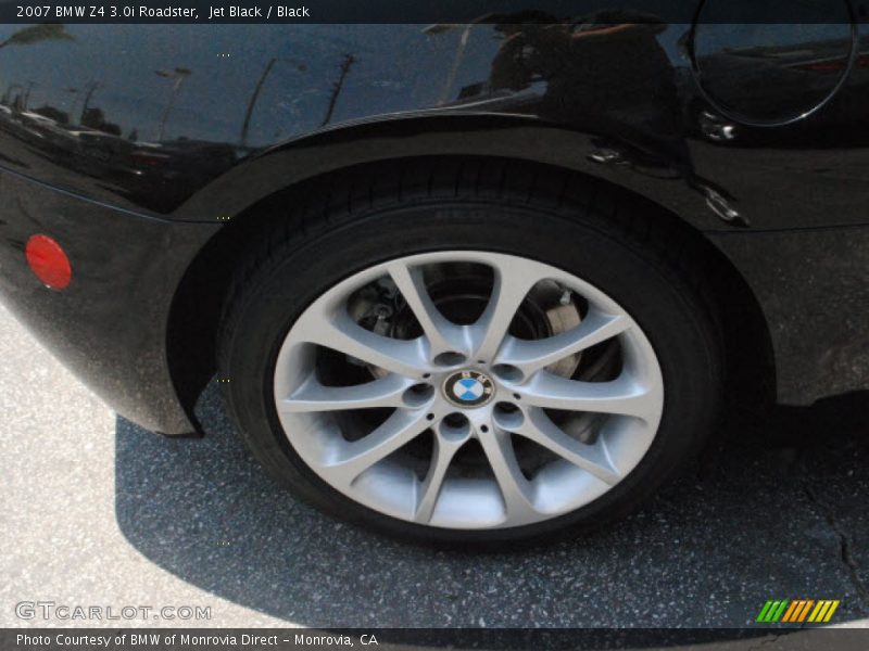 Jet Black / Black 2007 BMW Z4 3.0i Roadster