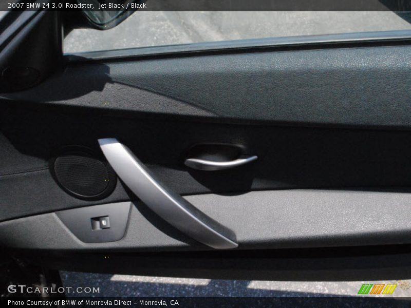 Jet Black / Black 2007 BMW Z4 3.0i Roadster
