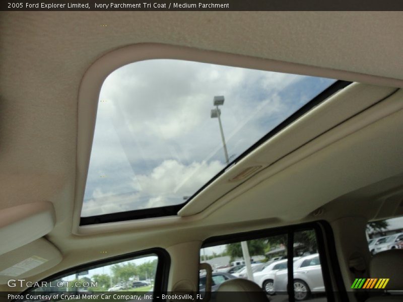 Ivory Parchment Tri Coat / Medium Parchment 2005 Ford Explorer Limited