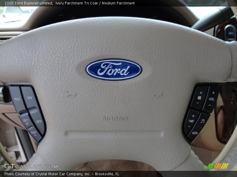 Ivory Parchment Tri Coat / Medium Parchment 2005 Ford Explorer Limited