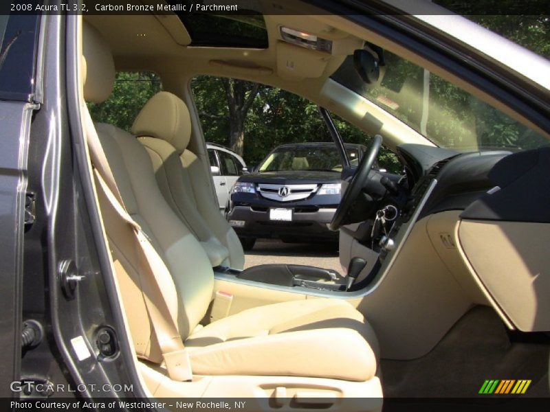 Carbon Bronze Metallic / Parchment 2008 Acura TL 3.2