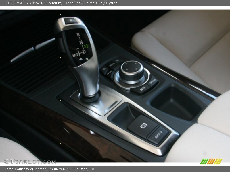 Deep Sea Blue Metallic / Oyster 2012 BMW X5 xDrive35i Premium