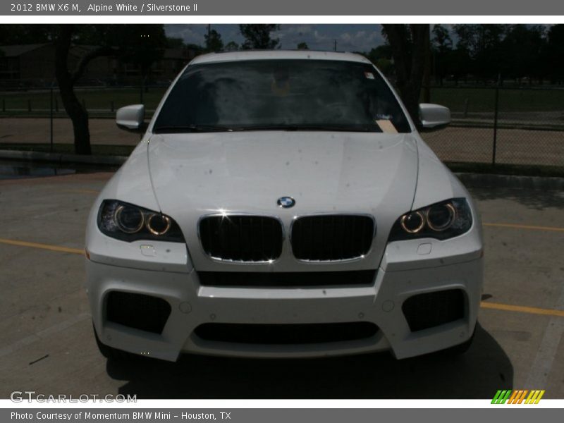 Alpine White / Silverstone II 2012 BMW X6 M
