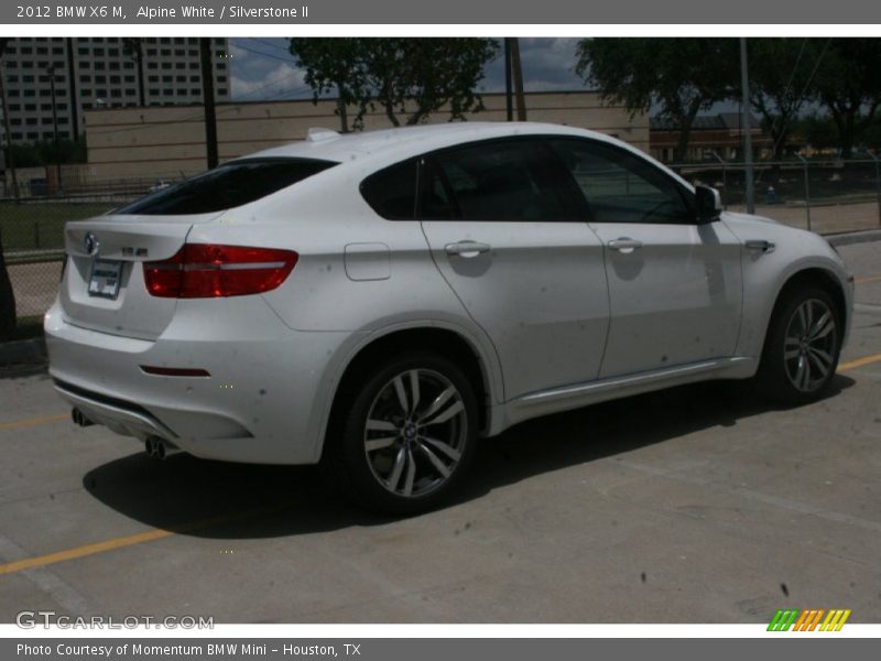 Alpine White / Silverstone II 2012 BMW X6 M