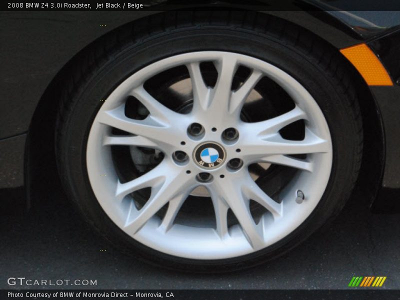 Jet Black / Beige 2008 BMW Z4 3.0i Roadster