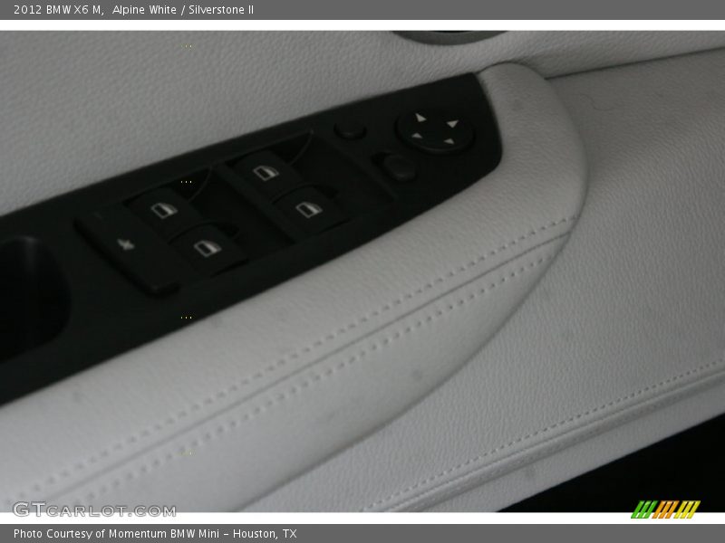 Alpine White / Silverstone II 2012 BMW X6 M