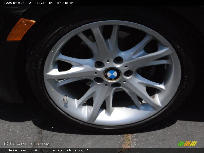Jet Black / Beige 2008 BMW Z4 3.0i Roadster