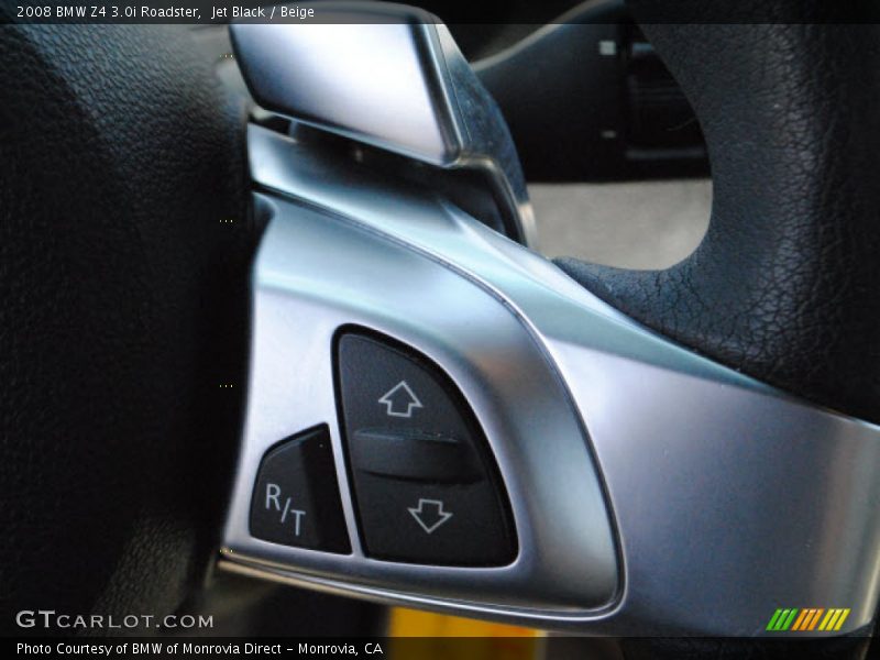 Jet Black / Beige 2008 BMW Z4 3.0i Roadster