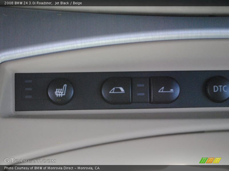 Jet Black / Beige 2008 BMW Z4 3.0i Roadster