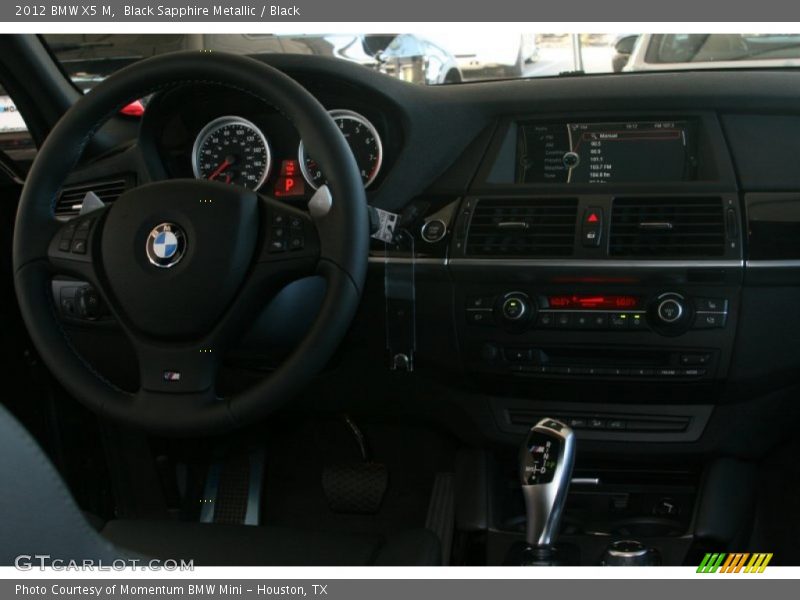 Black Sapphire Metallic / Black 2012 BMW X5 M