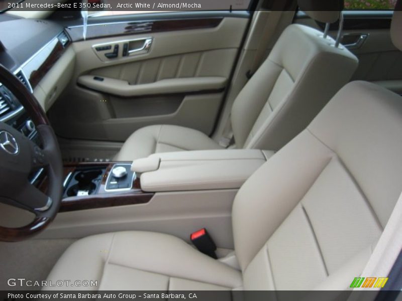 Arctic White / Almond/Mocha 2011 Mercedes-Benz E 350 Sedan