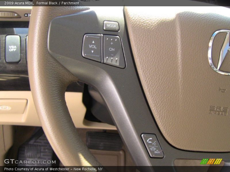 Formal Black / Parchment 2009 Acura MDX