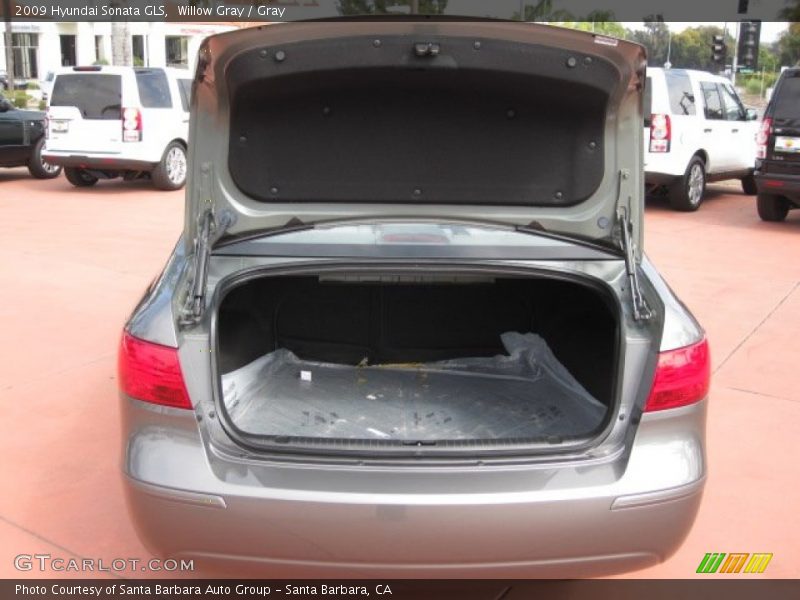 Willow Gray / Gray 2009 Hyundai Sonata GLS