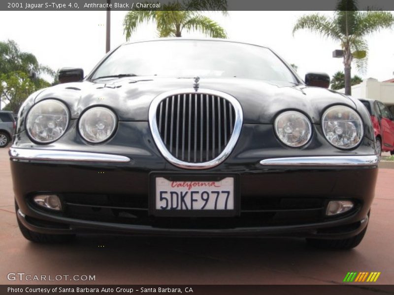 Anthracite Black / Charcoal 2001 Jaguar S-Type 4.0
