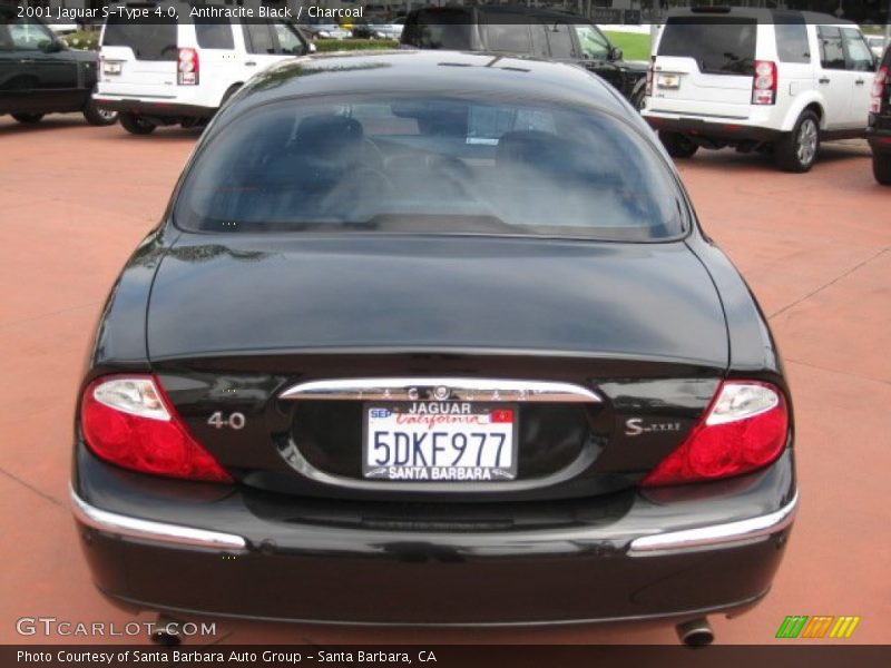 Anthracite Black / Charcoal 2001 Jaguar S-Type 4.0