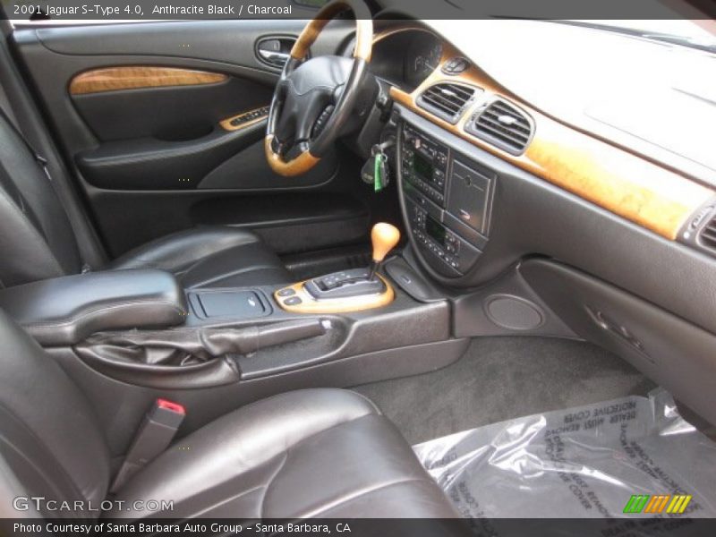  2001 S-Type 4.0 Charcoal Interior