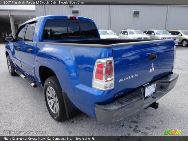 Electric Blue / Slate 2007 Mitsubishi Raider LS Double Cab