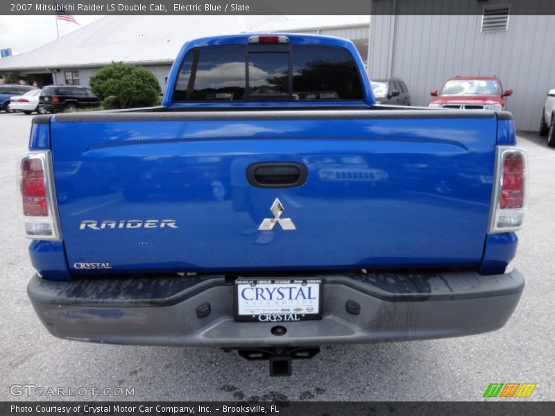 Electric Blue / Slate 2007 Mitsubishi Raider LS Double Cab
