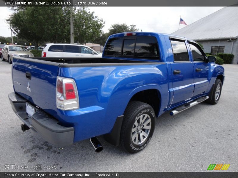 Electric Blue / Slate 2007 Mitsubishi Raider LS Double Cab