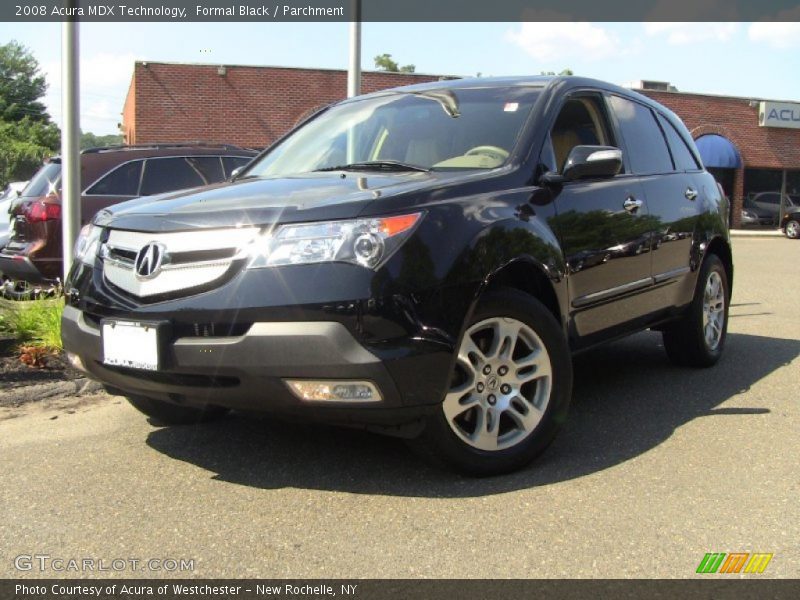 Formal Black / Parchment 2008 Acura MDX Technology