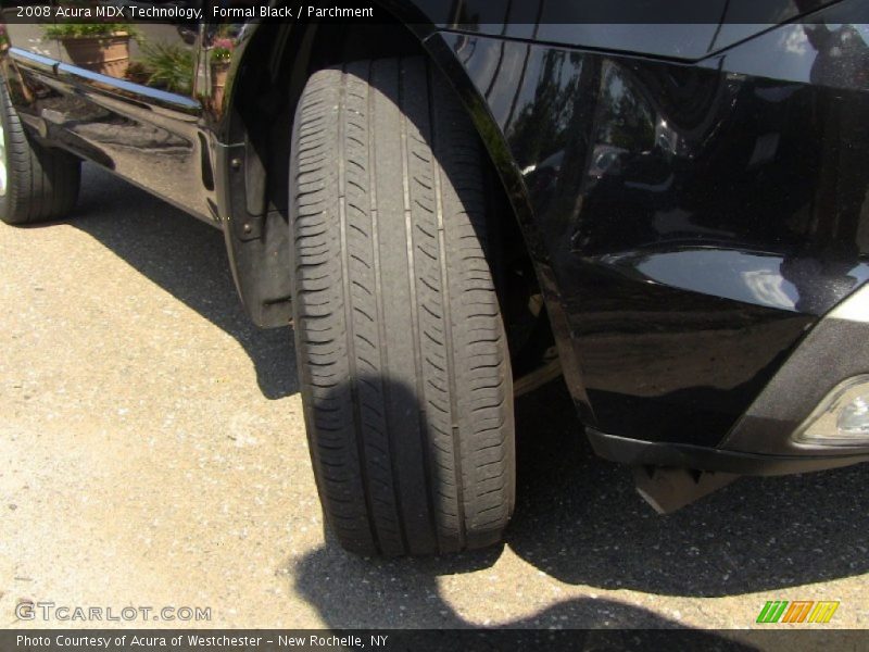 Formal Black / Parchment 2008 Acura MDX Technology