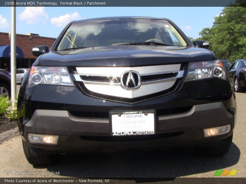 Formal Black / Parchment 2008 Acura MDX Technology