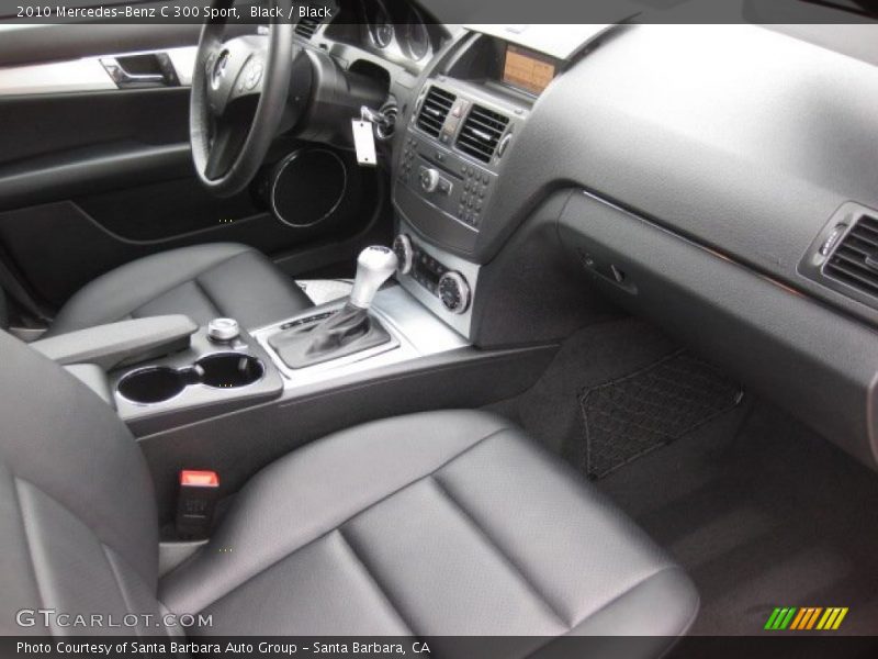 Black / Black 2010 Mercedes-Benz C 300 Sport