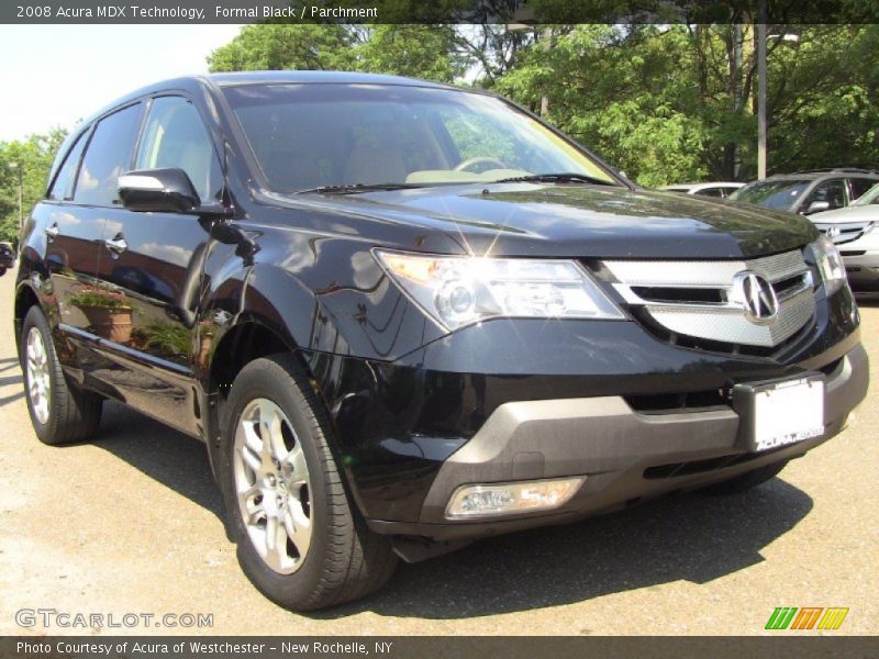 Formal Black / Parchment 2008 Acura MDX Technology