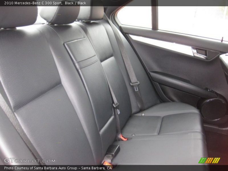 Black / Black 2010 Mercedes-Benz C 300 Sport