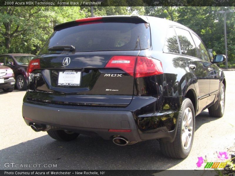 Formal Black / Parchment 2008 Acura MDX Technology